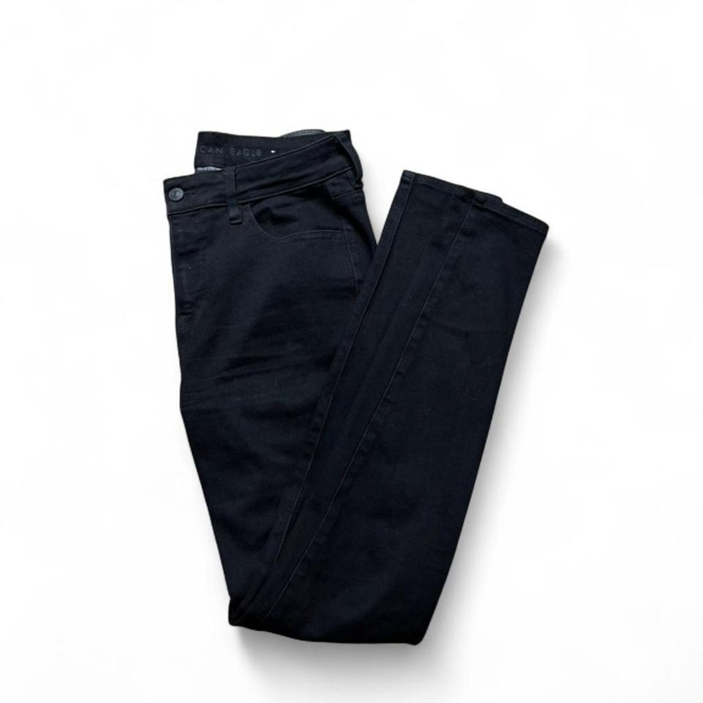 American Eagle Black high rise skinny jeggings dream stretch jeans
